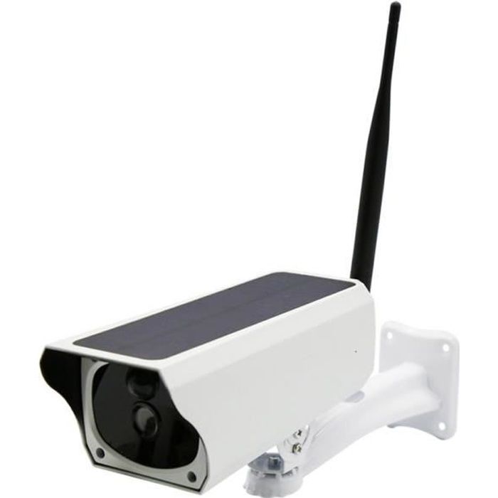 Solar Charging Wireless IP Camera WiFi Waterproof Security Bullet Camera