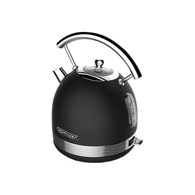 Schneider SL W2 B Bouilloire 1.7 litres 2200 Watt noir mat