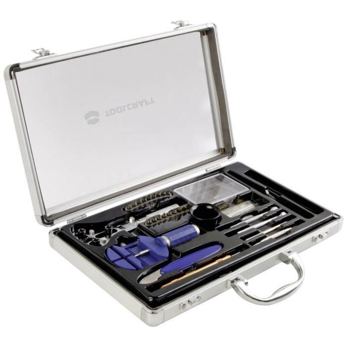 TOOLCRAFT Jeu doutils dhorloger