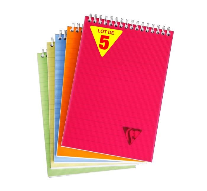 Q Connect Bloc De 80 Feuilles A4 Quadrillées Perforées à 2 Trous