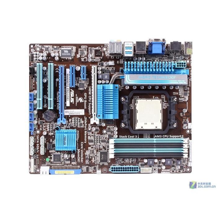 Carte mère ASUS M4A89GTD PRO/USB3 AMD 890GX Socket AM3 4xDDR3 16GB ATX - Asus