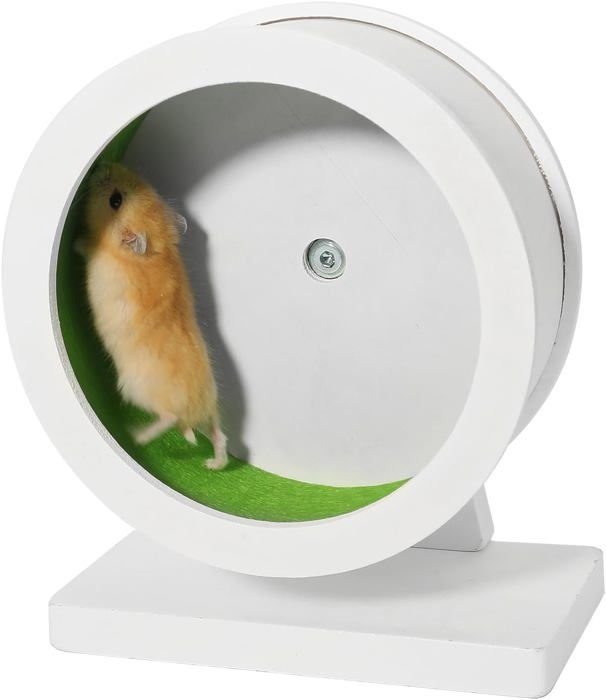 Comparer les prix de Roue de Hamster verte de 6.0 poucesroue dexercice dentraînement silencieuse en boisroue rotative assez couranteverte petite