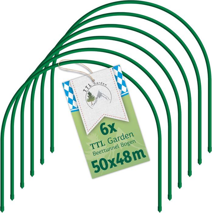 Novatool Lot de 20 tuteurs à tomates - 110 cm x 5 mm de diamètre - Tuteurs en spirale galvanisés