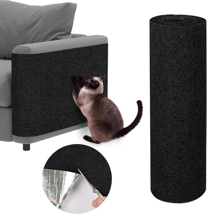 Meilleurs prix pour Tapis Griffoir Chat,Protection Canape Chat Anti Griffe 40×200 cm,Grattoir Chat Canapé,Griffoir pour Chat,Griffoir Chat Canapé Auto