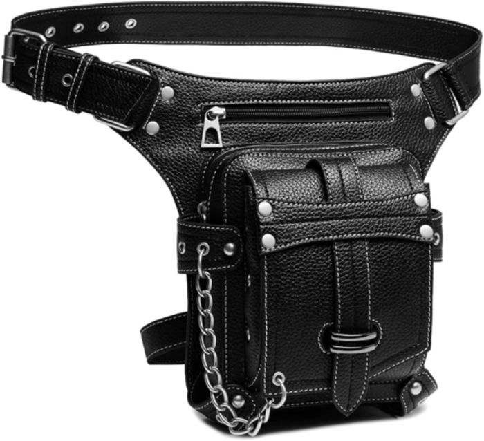 Sac Banane Unisexe En Cuir PU Jaune – Idéal Voyage, Sport, Randonnée - Neuf Avec étiquettes