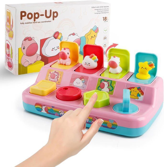 Livre D'activités Montessori Licorne Pour Filles 1-3 Ans - Busy Board Sensoriel Avec Fermetures, Lacets, Boutons - Jouet éducatif Voyage
