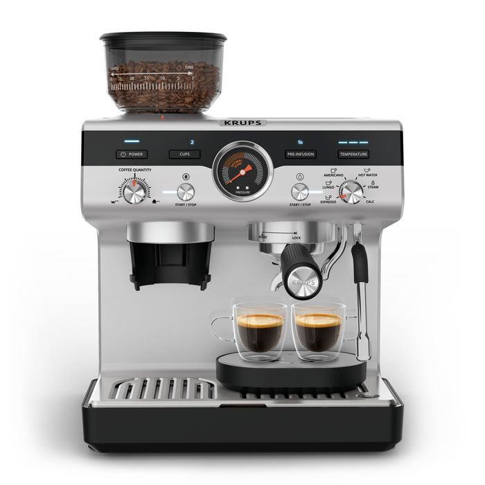 Machine a cafe expresso broyeur Krups XP444G