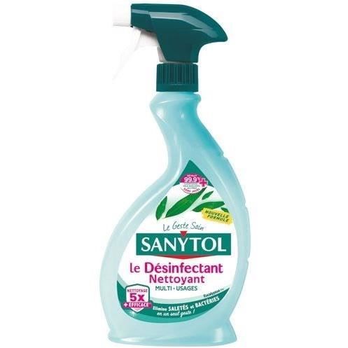 Sanytol - Spray Nettoyant Multi Usages Eucalyptus - 500ml