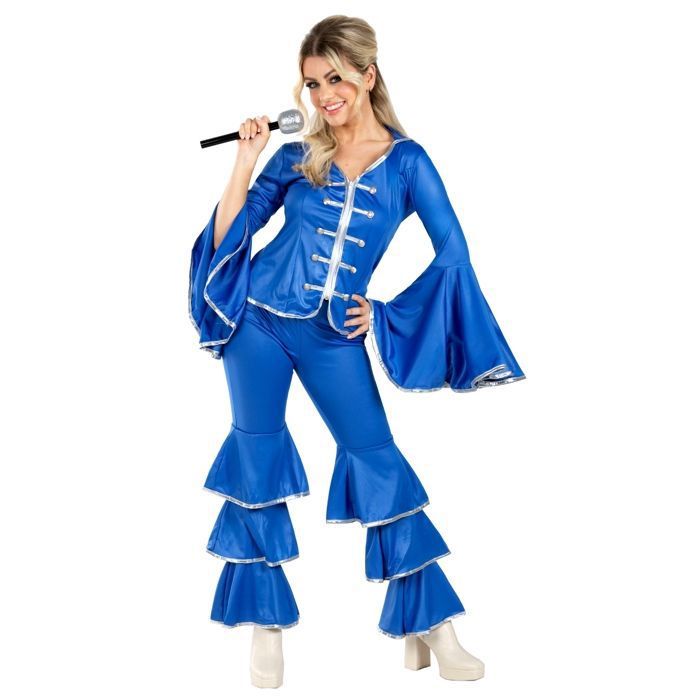 Déguisement Hippie Femme – Robe avec Arabesques Années 70