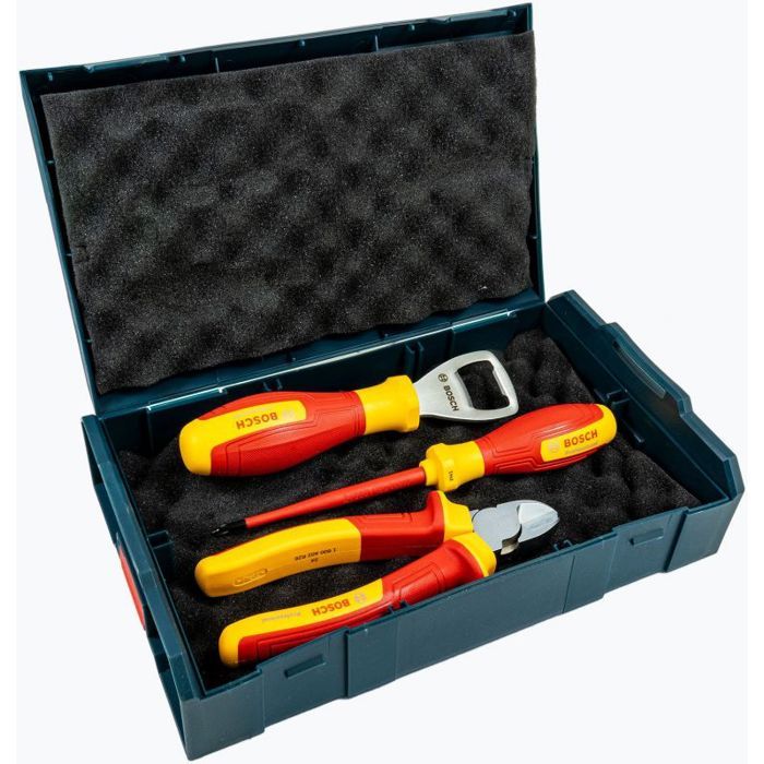 Ensemble doutils à main BOSCH 3 pièces Couleur Outils de qualité Pratique et durable