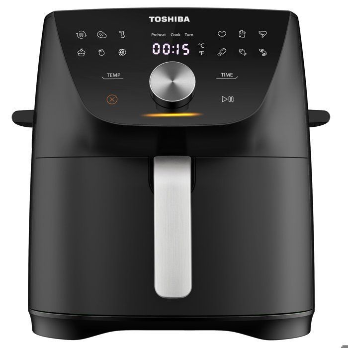 Friteuse sans huile TOSHIBA AF 74CS1UOCU(H) AirFryer Capacité 74L - 12 menus prédéfinis et fonction - 1850W - Toshiba