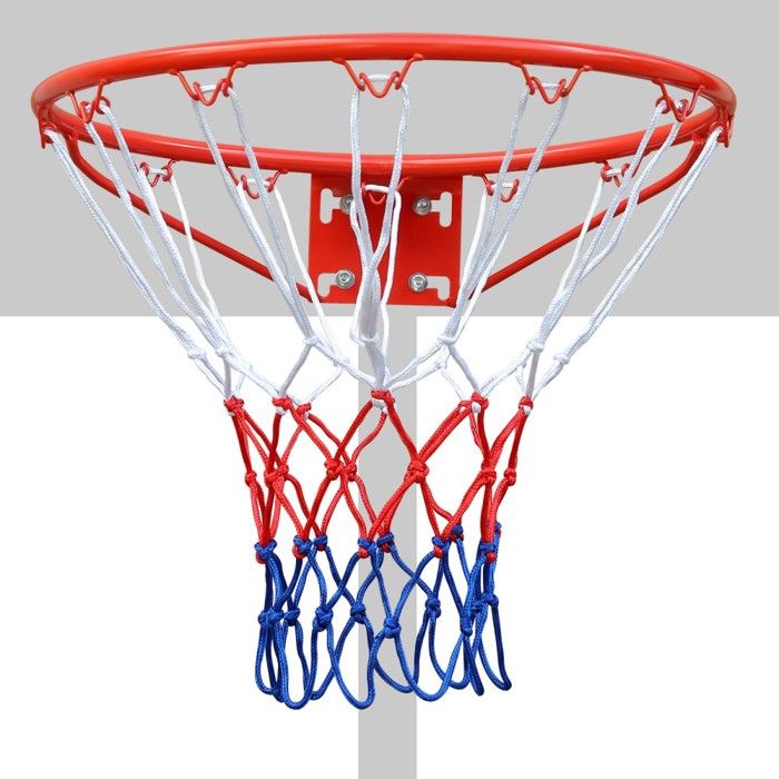 Cerceau basket 45 72 cm mural rouge - Panier robuste flexible avec filet - Intérieur/extérieur Cerceau basket 45 72 cm mural rouge - Panier robuste flexible avec filet - Intérieur/extérieur