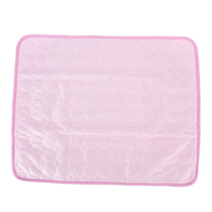 Tapis rafraîchissant pour animaux – coussin en soie glacée respirant pour chiens/chats – canapé/voiture/extérieur Label