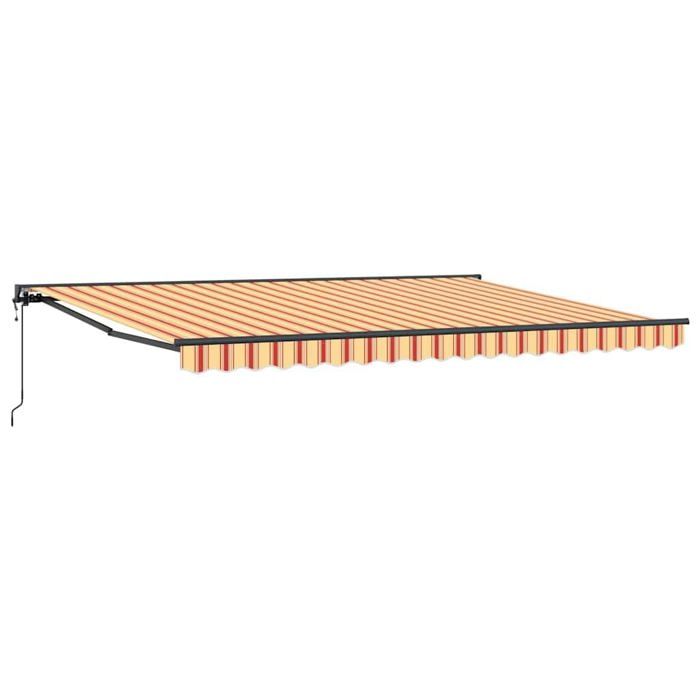 Vidaxl Cadre d'auvent Bordeaux 450 × 300 cm