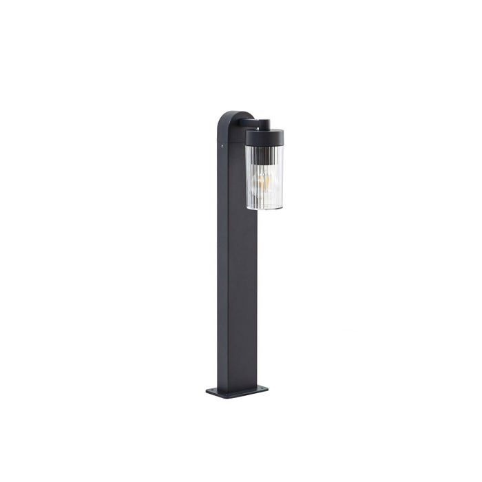Lindby Luminaire extérieur Kaliro (Moderne) en Noir Aluminium (1 lampe à E27) Borne lumineuse borne luminaire pour socle Lindby Luminaire extérieur Kaliro (Moderne) en Noir Aluminium (1 lampe à E27) Borne lumineuse borne luminaire pour socle