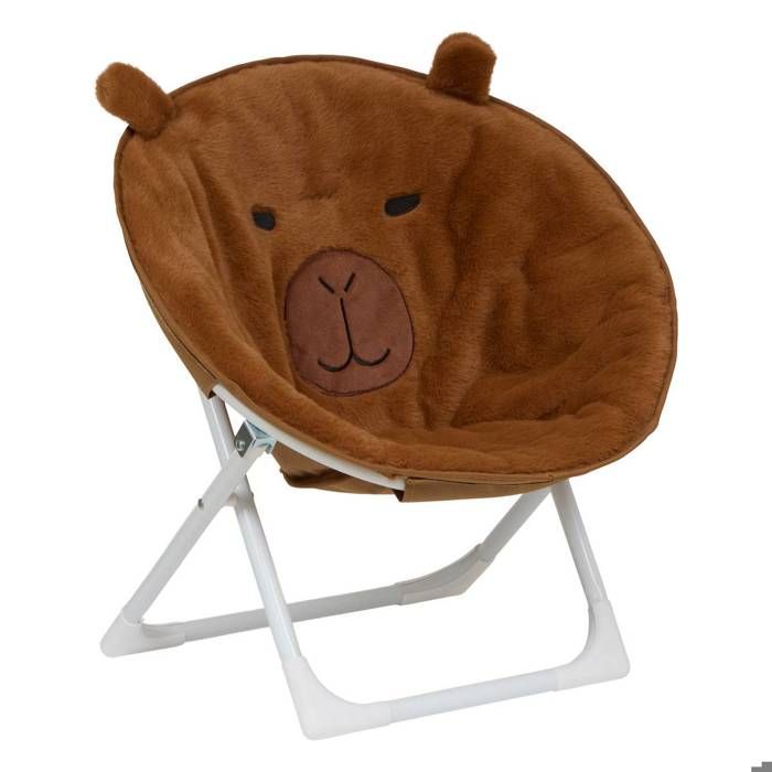 Fauteuil enfant Faltem pliable H.50cm marron - Atmosphera Créateur dintérieur Fauteuil enfant Faltem pliable H.50cm marron - Atmosphera Créateur dintérieur