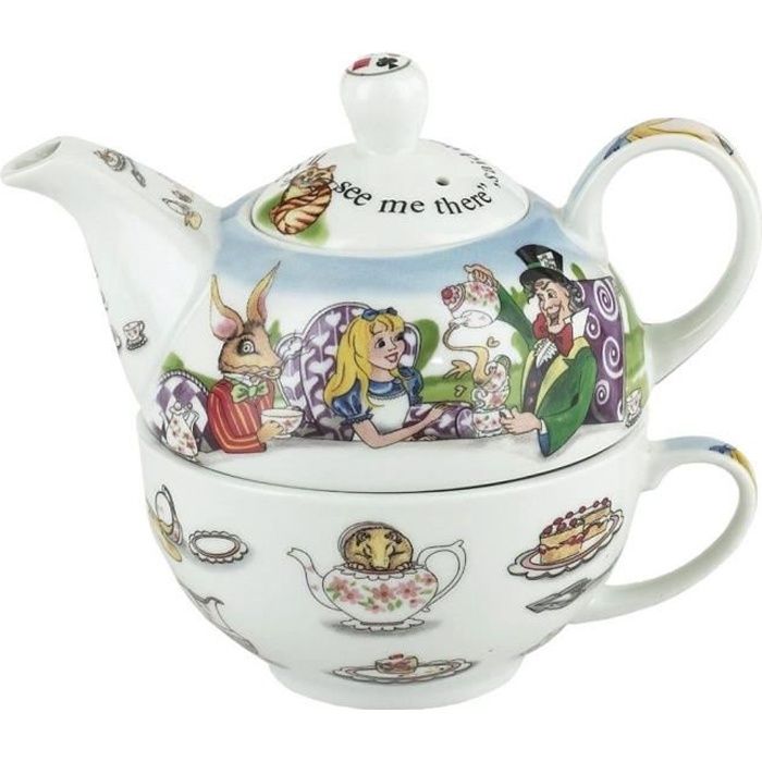 Alice au pays des merveilles Cardew Ensemble de thé pour un