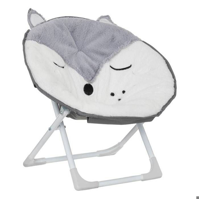 Fauteuil pliant renard 40x23cm blanc Fauteuil pliant renard 40x23cm blanc