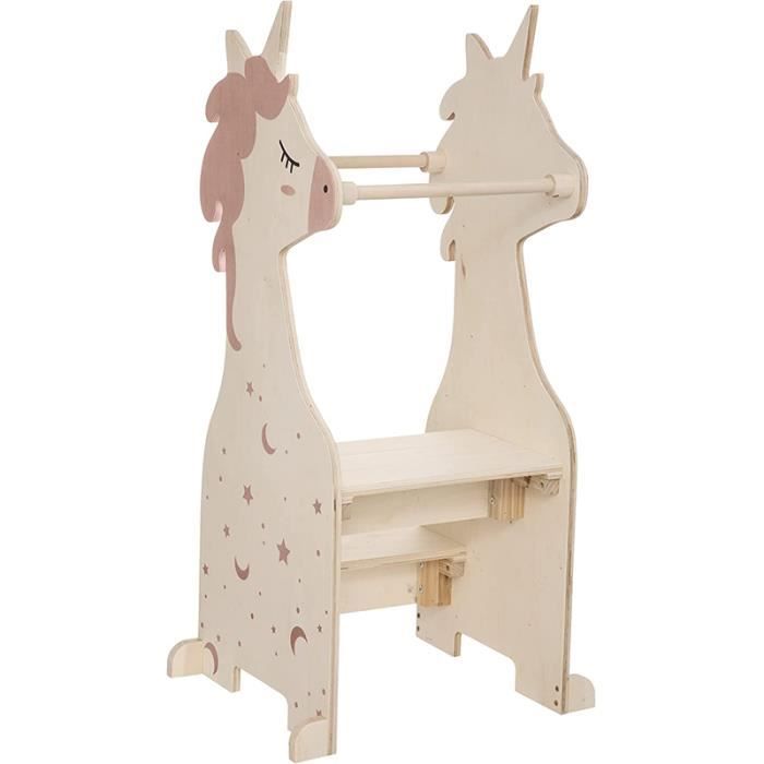 Tour d'observation licorne - Bois - 40 x 40 x