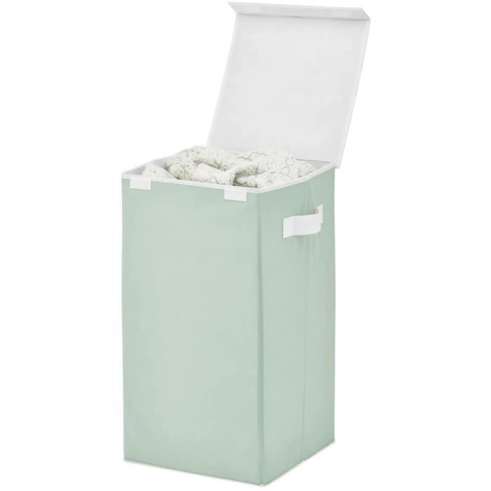 Panier De Rangement En Corde Tissée - Pliable - 21x13x15,5 Cm - Pour Salle De Bain, Salon, Cosmétiques, Clés