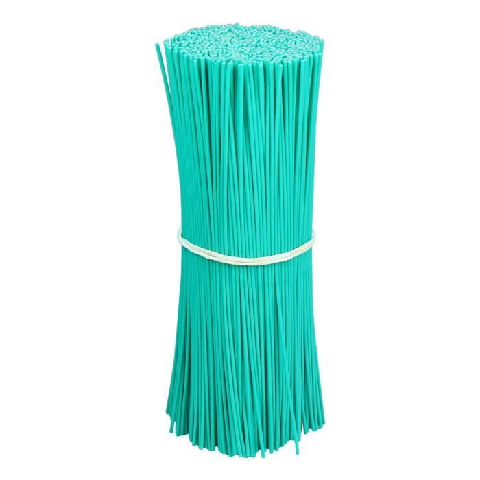 Attaches Torsadées Papier 12,7cm - Lot De 1000 - Réutilisables - Pour Pain, Jardin, Câbles, Emballage - Fil De Fer Intérieur - 6