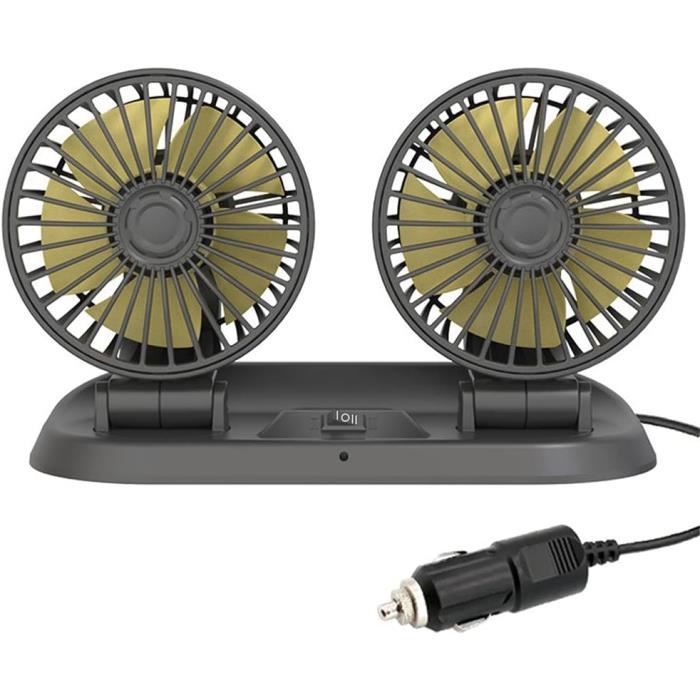 NEUFU CC 12V Ventilateur de Refroidisseur Voiture Commutateur d