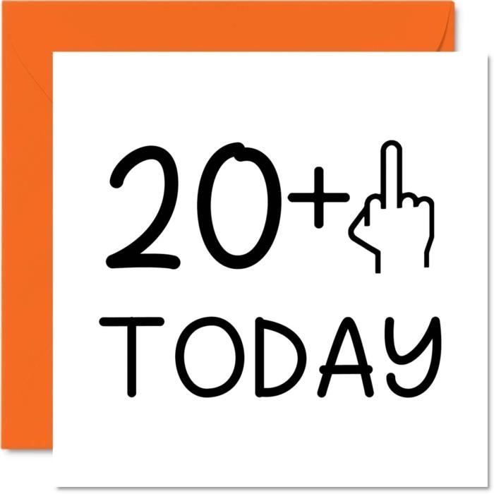Carte Anniversaire 'Joyeux 21ème' - Temps De Fêter Pour Elle - Carte Blanche (Neuf Sous Cellophane)