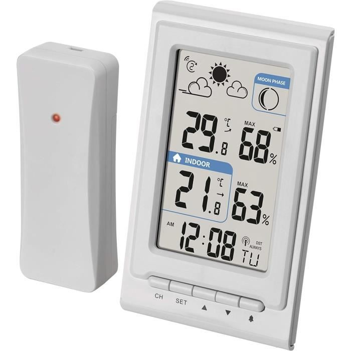 Station Météo Infactory FWS-220 Sans Fil - Avec Station Extérieure, Neuve