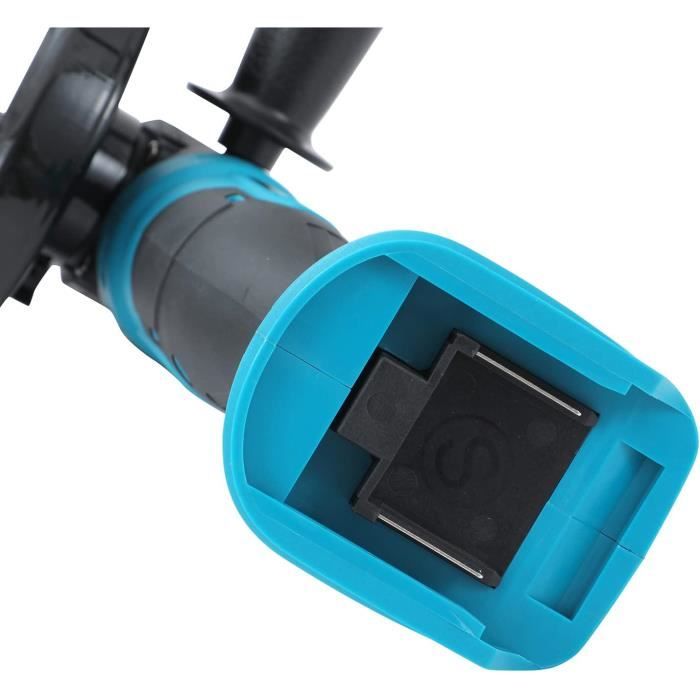 Meuleuse D'Angle Sans Fil TEENO 21V - Avec 2 Batteries 4.0Ah ET Chargeur Rapide - 9100 Tr/min, Moteur Brushless, 125 Mm - LIVRÉE AVEC 14 ACCESSOIRES (Pour Métal, Pierre