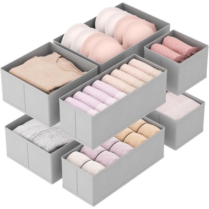 Lot De 12 Séparateurs De Tiroirs Réglables – Longueur 32 à 56 Cm, Transparents, Pour Cuisine, Bureau, Chambre