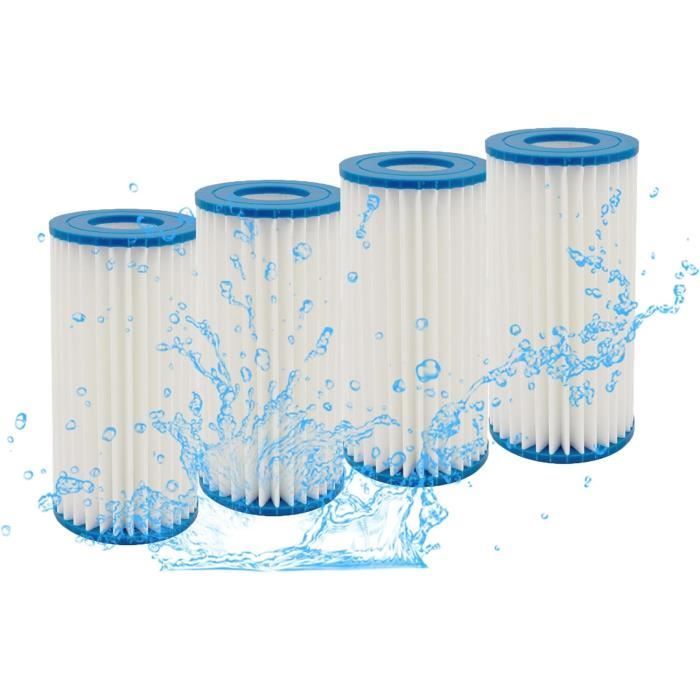 Lot de 5 filtres à sédiments en coton PP pour pommeau de douche (10,5 x 2 cm) | Leroy Merlin