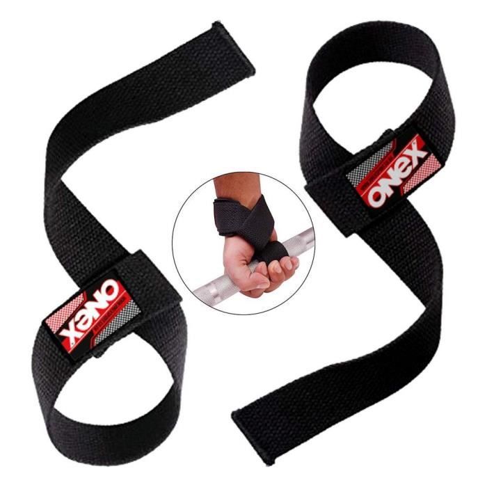 1 Paire Sangle De Tirage, Gants De Levage, Sangles De Crochets De Levage  pour Fitness, Musculation, Weightlifting, Haltérophilie, Haltères :  : Sports et Loisirs