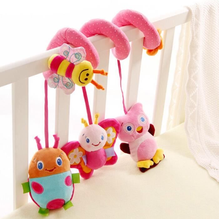 Jouets Lit Bebe Tourne Autour De La Poussette De Lit Jouer Toy Car Lathe Hanging Bebe Hochets Pour 0 3 Year Old Bebe Cdiscount Puericulture Eveil Bebe