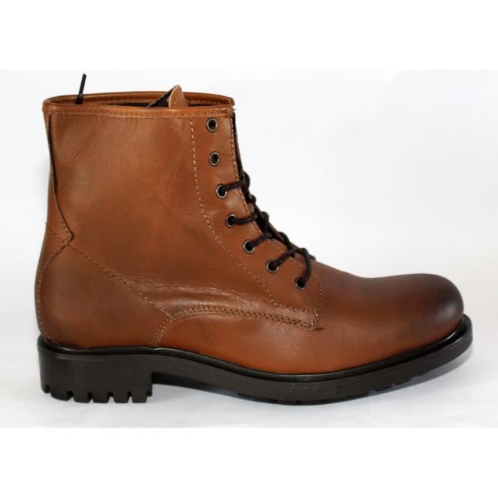 Bottines En Cuir Marron Burton - Taille 40 - Homme - Neuves Avec Emballage