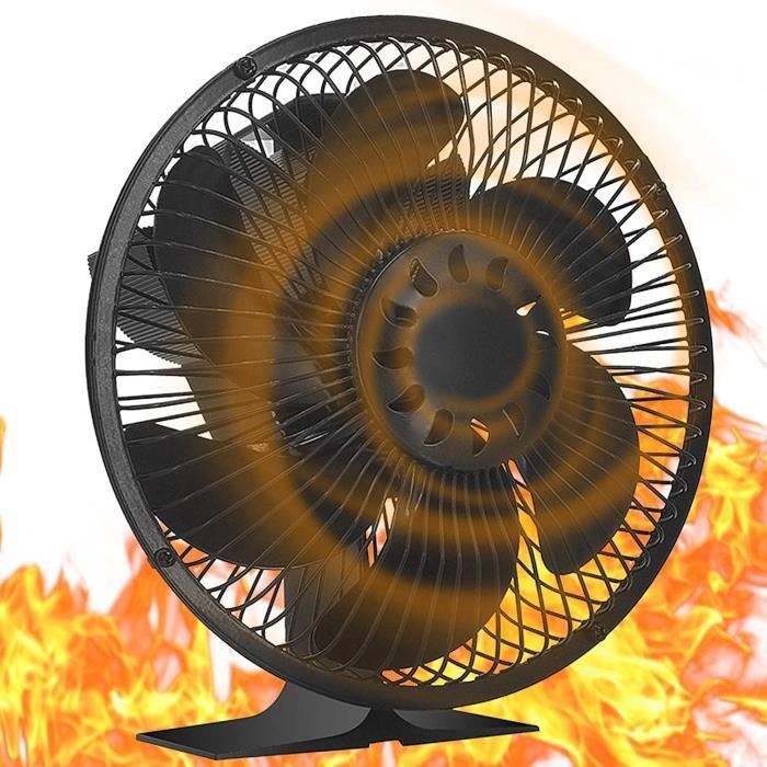 Ventilateur pour poêle à Bois, Ventilateur de cheminée Haute efficacité