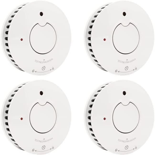Lot De 4 Détecteurs De Touche Lumineux LED Pour Pêche à La Carpe – Avec Bobine Et Clip Réglable - 6
