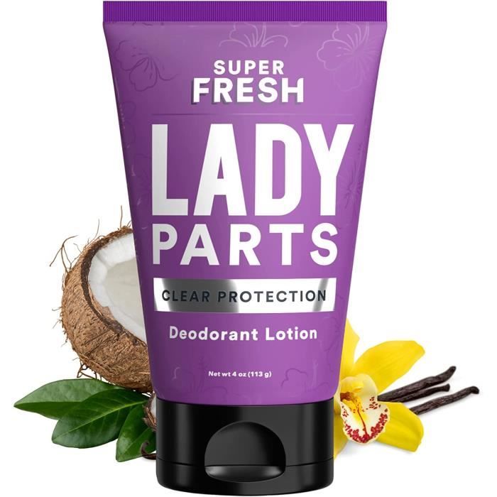 Super Fresh Lady Parts Feminine Hygiene Deodorant Lotion For Breasts