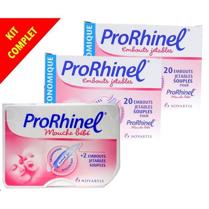 Prorhinel Lot De 2 X Embouts Jetables Pour Mouche Bebe Prorhinel Mouche Bebe Cdiscount Puericulture Eveil Bebe