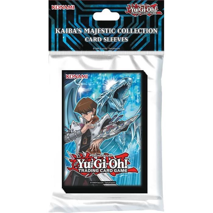 50 Pochettes Yu-Gi-Oh! Kaiba's Majestic Collection Card Sleeves - Cdiscount  Jeux - Jouets