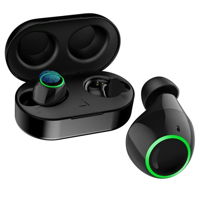 Mpow T6 TWS Bluetooth 5.0 ecouteur 3D stereo controle tactile sans fil ecouteurs IPX7 etanche avec micro Type Black TWS Earphone Achat Vente oreillette bluetooth Mpow T6 TWS Bluetooth 5.0 Cdiscount