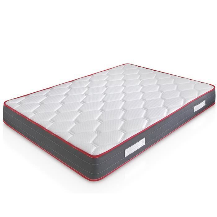 Matelas à mémoire de forme ergo-confort 90x190 cm épaisseur marckonfort Matelas à mémoire de forme ergo-confort 90x190 cm épaisseur marckonfort