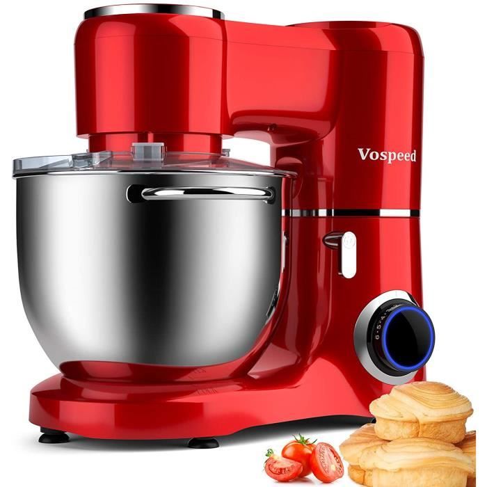Melangeur De Melangeur Vospeed Robot Patissier 1500w 8l Gateau Melangeur Electriquecuisine Food Mixer Avec Acier I3 Cdiscount Electromenager