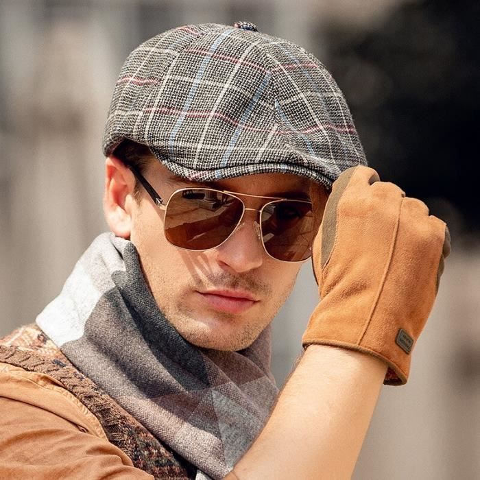 Béret Unisexe - Style Gavroche - Taille Unique - Polyester - Pour Toutes Saisons