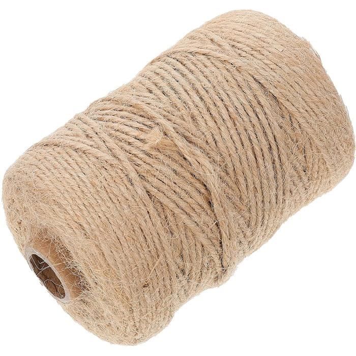 Vosarea Jute Naturel Ficelle Ficelle de Chanvre Rouleaux Cordes — free download