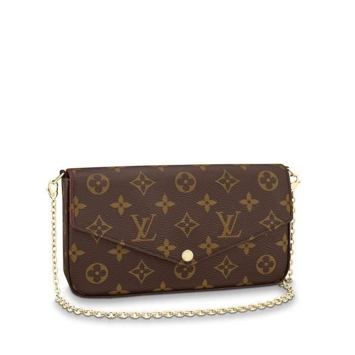 Authentique Louis Vuitton Pochette Felicie pour Femme Sac a Main de Marqu  2023 Nouveau Sac Bandoulière LV Pas Cher - Cdiscount Librairie