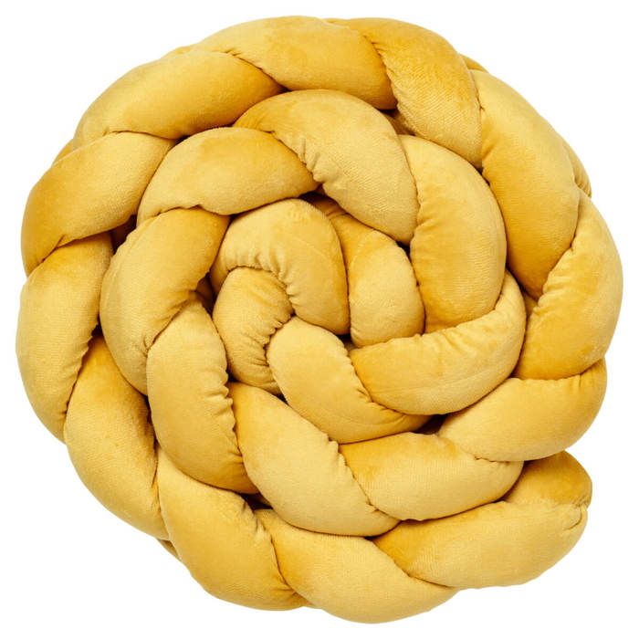 Babycalin - Coussin tresse Curry - Tresse bébé 200 cm