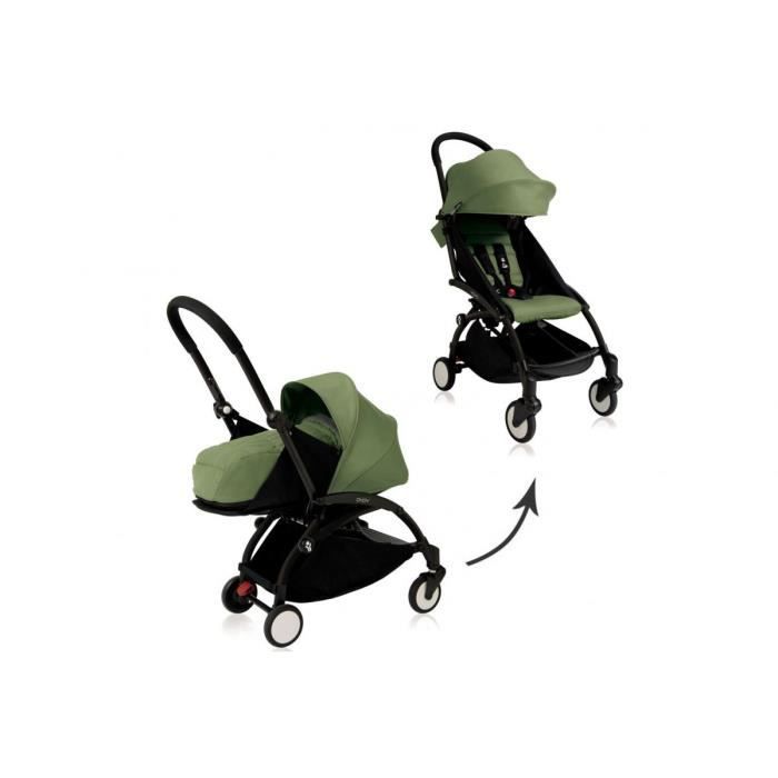 poussette yoyo chassis noir