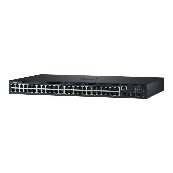 Acheter DELL Commutateur Ethernet N1548 - 48 Ports Gérable - 3 Couche supportée - Paire torsadée Fibre Optique - 1U Haut Reconditionné - 463,50 € DELL Commutateur Ethernet N1548 - 48 Ports Gérable - 3 Couche supportée - Paire torsadée Fibre Optique - 1U Haut Reconditionné - Dell reconditionné disponible sur Cdiscount Seconde Vie