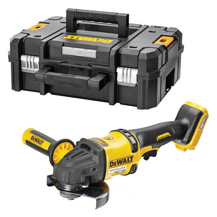 Meuleuse 2.0 XR FLEXVOLT 54V Brushless 125mm DEWALT sans batterie ni chargeur DCG418NT XJ - vue 2