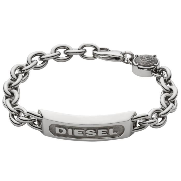 Diesel - Bracelet Diesel DX0951 pour hommes en acier inoxydable 21 cm Réf  52865 - Achat / Vente bracelet - gourmette Diesel - Bracelet Diesel - Cd